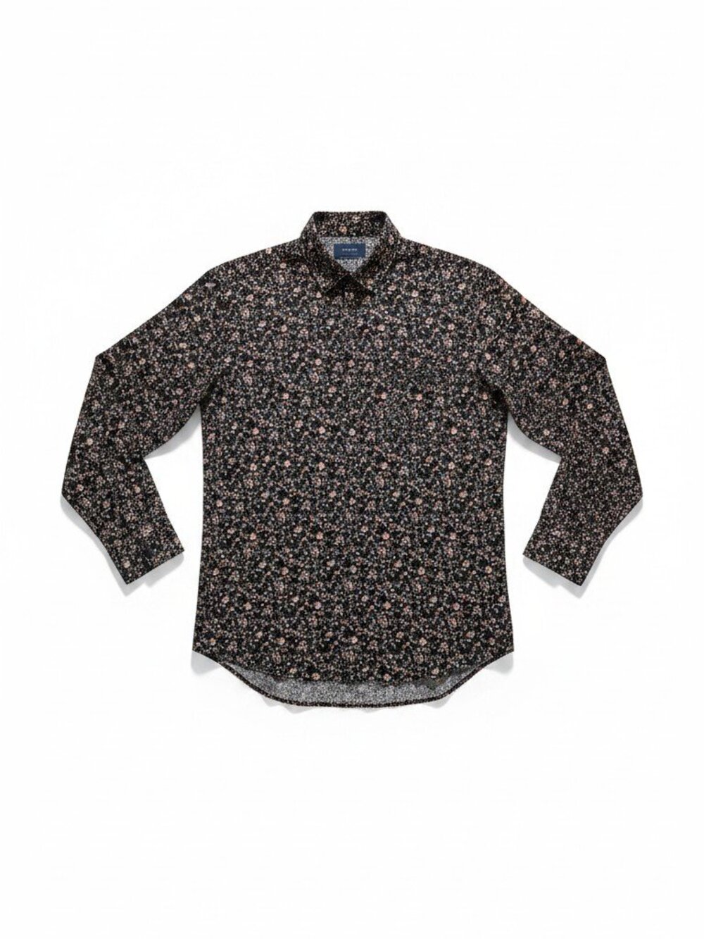 Silver Stone Collection Modern Fit Men's Floral Button Down Shirt Medium
